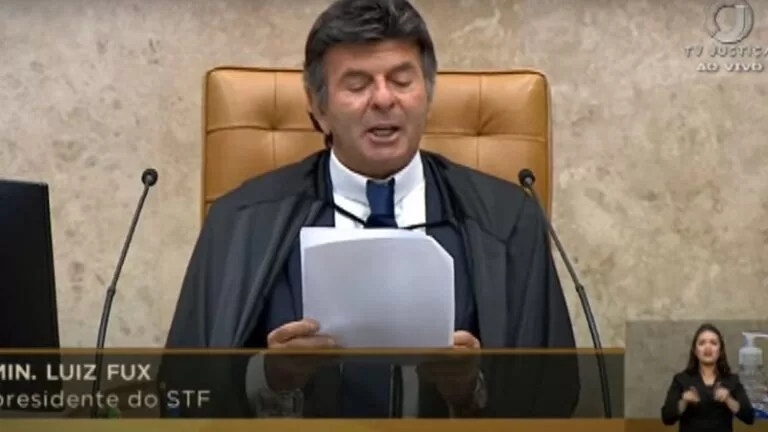 Em discurso Ministro Fux afirma: “Ninguém fechará esta corte”