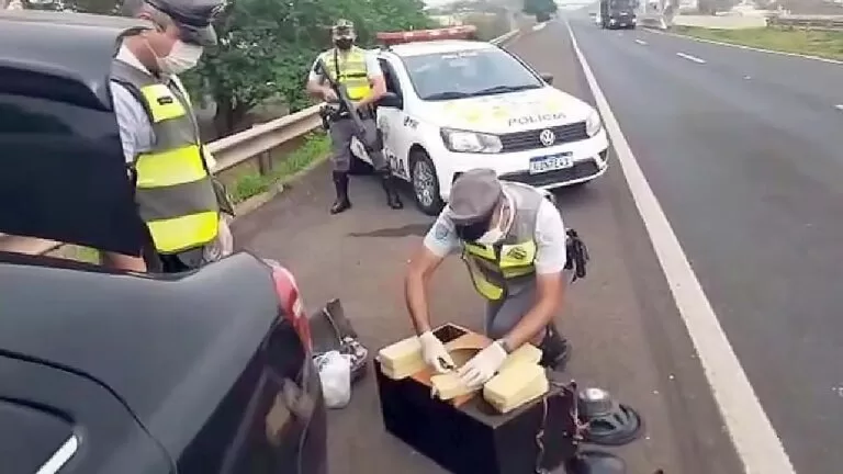 Casal que saiu de Corumbá é preso em São Paulo com 20 quilos de cocaína