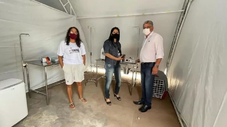 Deputado destaca importância do 1º Hospital Veterinário de Campanha no Pantanal