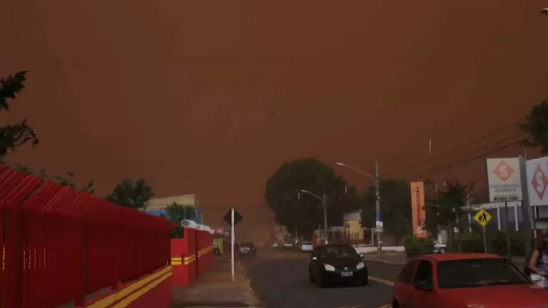 Final de semana tem previsão de tempestade com ventos de até 100 km/h em Mato Grosso do Sul