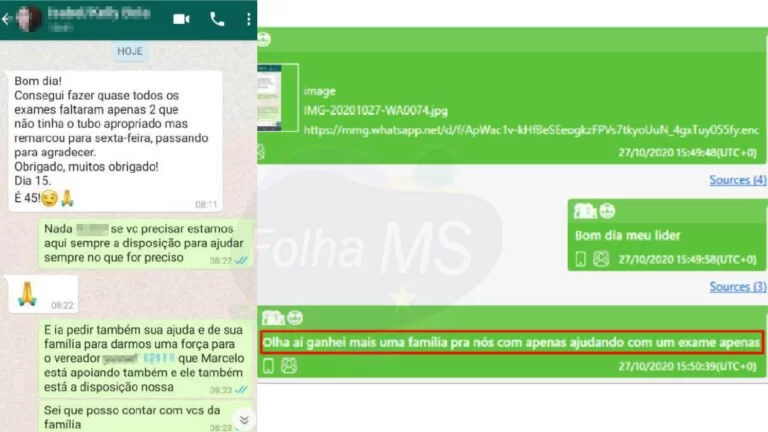 Mensagens em celulares apreendidos comprovam troca de favores por voto em Corumbá