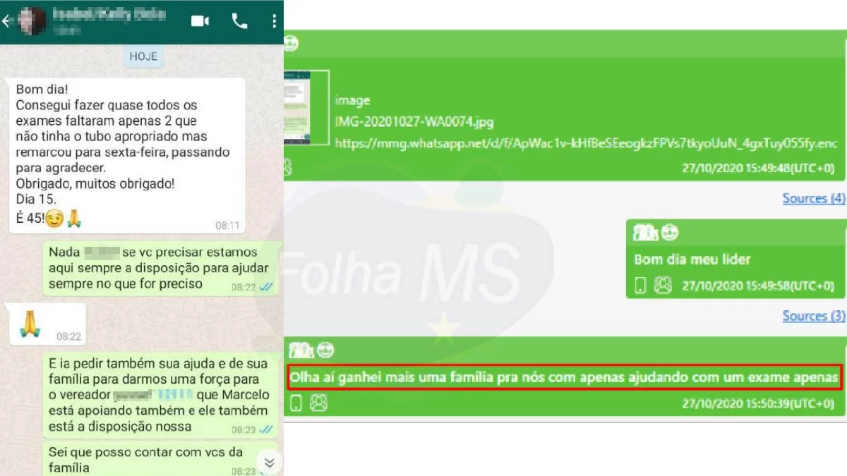 Você está visualizando atualmente Mensagens em celulares apreendidos comprovam troca de favores por voto em Corumbá