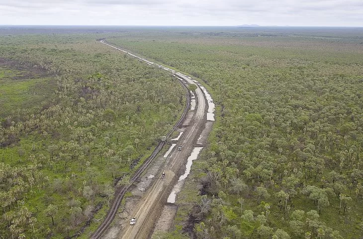 Você está visualizando atualmente No Pantanal do Nabileque, implantação da estrada do Naitaca tira região do isolamento