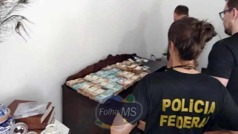 Operação da PF apreendeu quase meio milhão de reais em Corumbá | vídeo