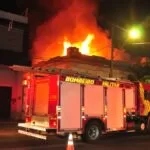 Incêndio atinge prédio histórico em Aquidauana