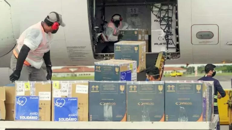 Estado recebe segundo lote com imunizantes para vacinação de crianças em MS