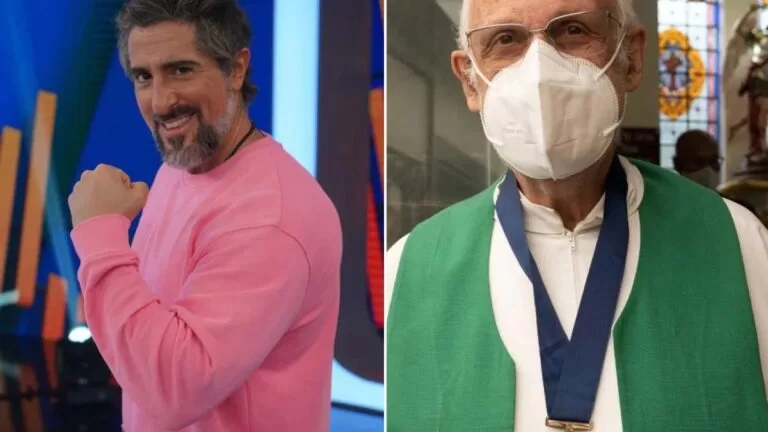 Marcos Mion rebate comentário de padre Júlio Lancellotti sobre tênis de R$ 80 mil