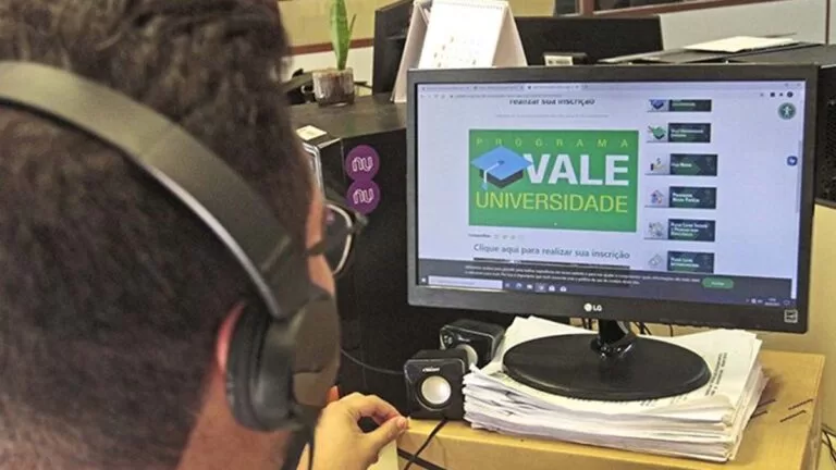 Programa Vale Universidade abre inscrições com 1 mil vagas disponíveis