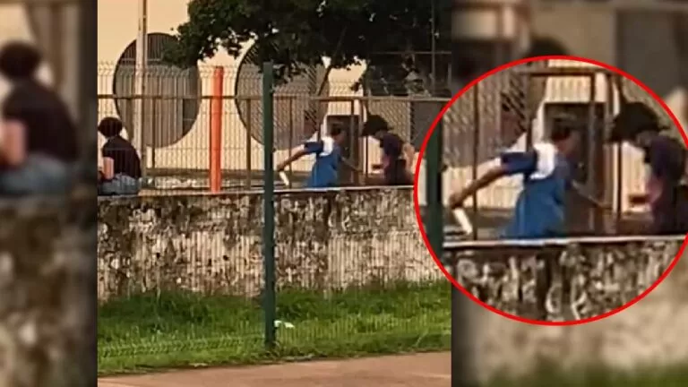 PM prende homem que tentou esfaquear jovem na explanada do poliesportivo