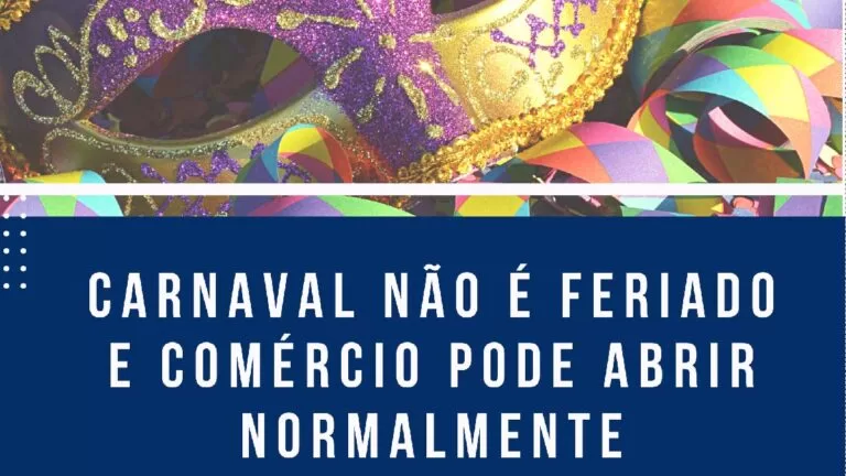 Carnaval não é feriado e comércio pode abrir normalmente, informa Fecomércio-MS