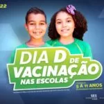 Dia D de Vacinação de estudantes de MS acontece nesta segunda-feira, 21 de fevereiro