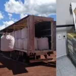 Caminhoneiro é preso pela PF transportando 148 quilos de entorpecentes em Corumbá