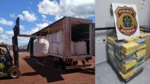 Leia mais sobre o artigo Caminhoneiro é preso pela PF transportando 148 quilos de entorpecentes em Corumbá