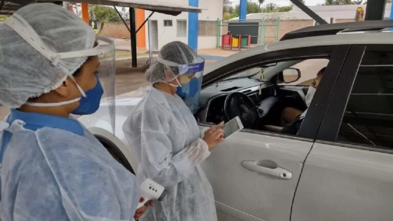FIEMS reabre drive-thru de testagem gratuita da covid-19 em Corumbá nesta quinta-feira