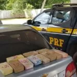 PRF apreende 12 quilos de pasta base de cocaína em Corumbá