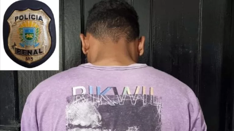 Em Ladário, Polícia Penal prende homem condenado por roubo