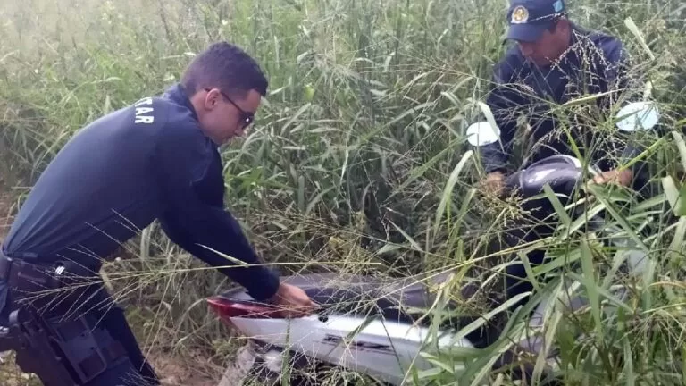 PM recupera motocicleta levada em assalto a entregador de lanches em Corumbá