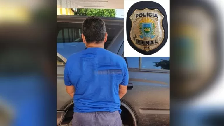 Condenado por abusar da sobrinha de 13 anos é preso pela Polícia Penal de Corumbá