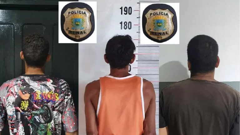 Polícia Penal cumpre três mandados de prisão em Corumbá e Ladário