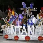 Desfile da Acadêmicos do Pantanal mostra quatro elementos como sustentação da vida