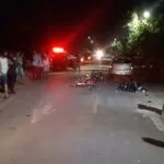 Colisão entre motocicletas deixa um morto e um ferido em Corumbá