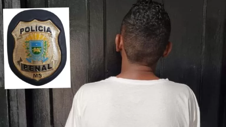 Condenado a 10 anos de prisão por roubo é detido pela Polícia Penal em Corumbá