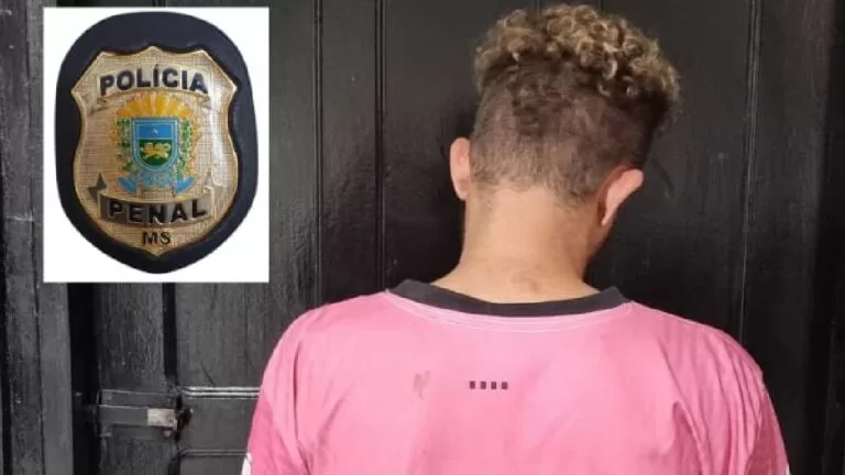 Foragido, condenado por receptação é preso pela Polícia Penal em Ladário