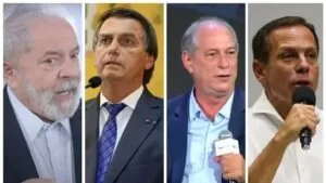 Leia mais sobre o artigo Ipespe: Lula tem 44%; Bolsonaro, 31%; Ciro, 8%, e Doria, 3%
