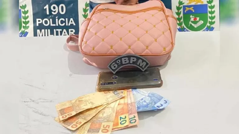 Homem é preso em flagrante minutos após assaltar vítima no centro de Corumbá