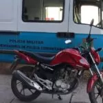 PM recupera motocicleta roubada na parte alta de Corumbá