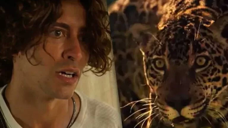 Ao fugir para tapera de Juma, Jovê terá encontro assustador com a onça Marruá