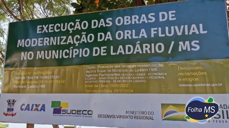 Orla Portuária de Ladário deve ser retomada após análise da Sudeco