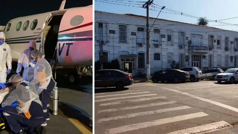 Após calote da Santa Casa serviço de transporte de UTI aérea é suspenso em Corumbá
