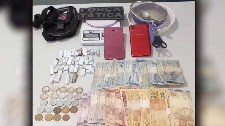 Força Tática prende trio que comercializava entorpecentes no Centro América