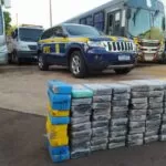 PRF apreende 76 Kg de cocaína em Campo Grande