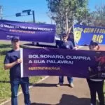 Protesto da PRF em MS mostra insatisfação com Bolsonaro por não cumprimento de promessas