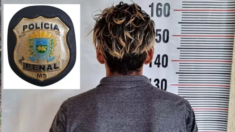 Homem descumpre medida protetiva e acaba preso pela Polícia Penal de Corumbá