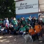 Estudantes da EE Dom Bosco realizam pesquisa de campo na região da APA Baia Negra, em Ladário