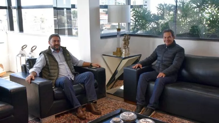 Marquinhos apresenta compromissos com o setor industrial em reunião com presidente da Fiems