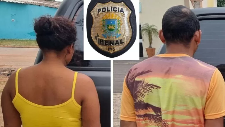 Polícia Penal de Corumbá prende dois foragidos nos bairros  Dom Bosco e Universitário