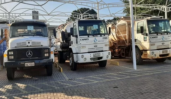 Você está visualizando atualmente Leilão da Sanesul tem caminhão, motos e utilitários com lance a partir de R$ 17 mil