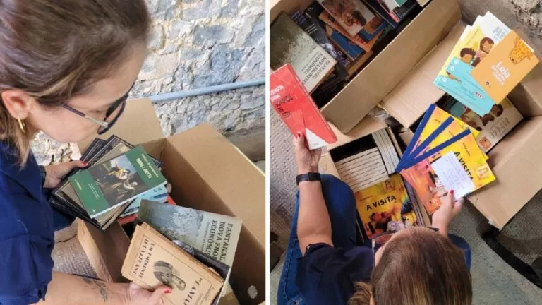 O Instituto Homem Pantaneiro realiza campanha de arrecadação de livros