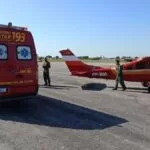 Bombeiros socorrem trabalhador rural que sofreu acidente de trabalho no Pantanal