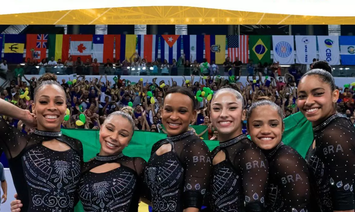 Leia mais sobre o artigo Seleção feminina é campeã por equipes no Pan de ginástica artística