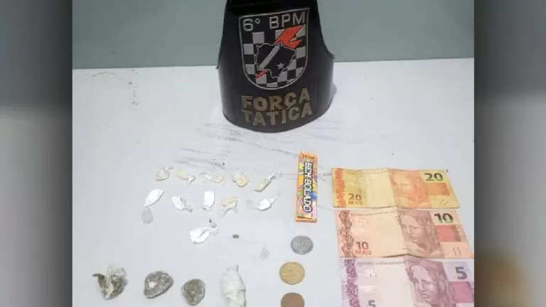 Homem é preso após ser flagrado comercializando entorpecentes no Cristo Redentor