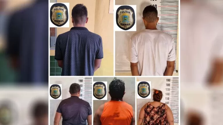 Polícia Penal cumpre cinco mandados de prisão em Corumbá