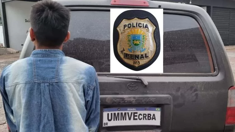 Polícia Penal prende condenado por tráfico de drogas em Corumbá