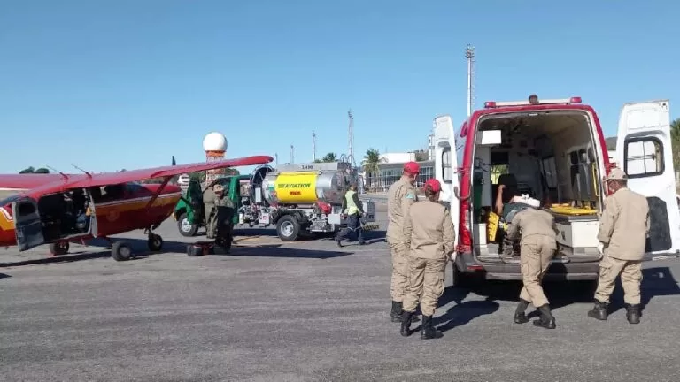 Trabalhador rural é resgatado após se acidentar com trator em fazenda no Pantanal