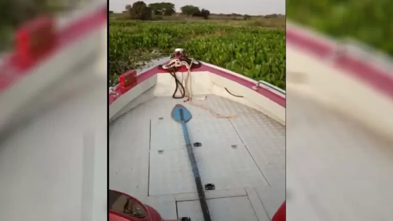 Com dor abdominal, gestante é resgatada pelos Bombeiros no Pantanal