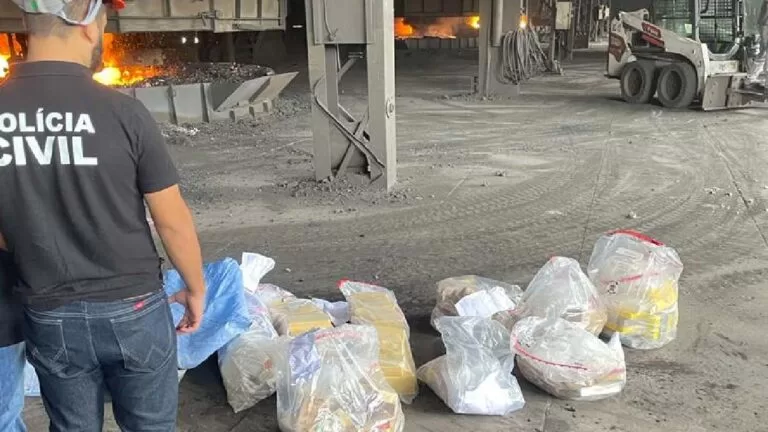 Polícia Civil de Corumbá faz incineração de 187 quilos de entorpecentes